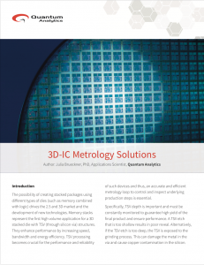 3D IC Metrology App Note