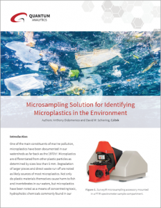 microplastics app note
