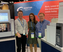 Quantum Analytics booth at the AAPG ACE 2019