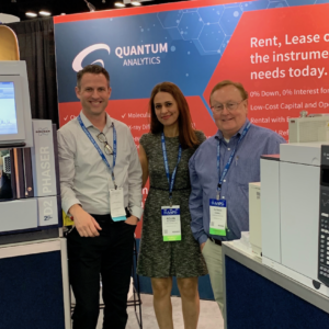 Quantum Analytics booth at the AAPG ACE 2019