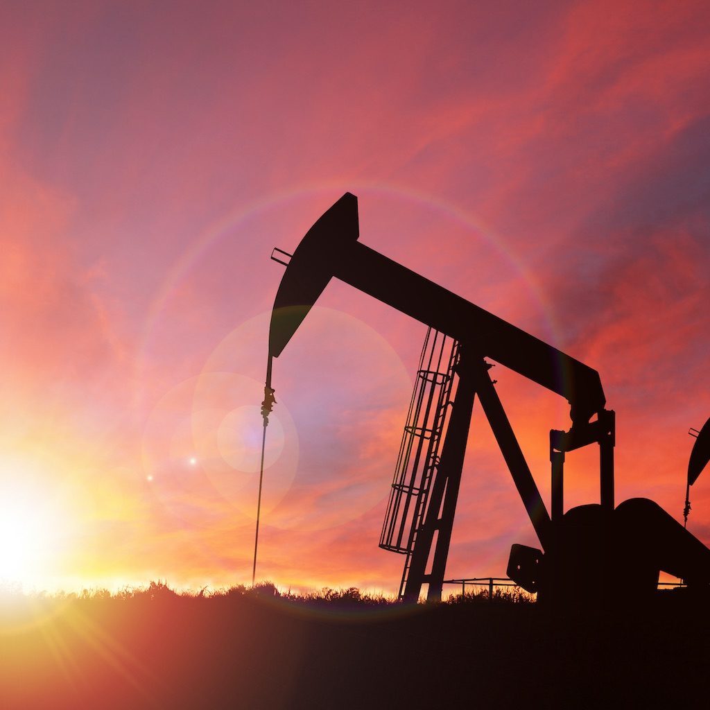 upstream oil rig
