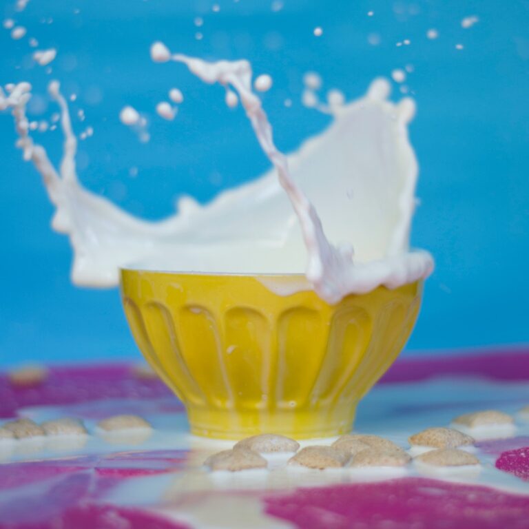 milk splash