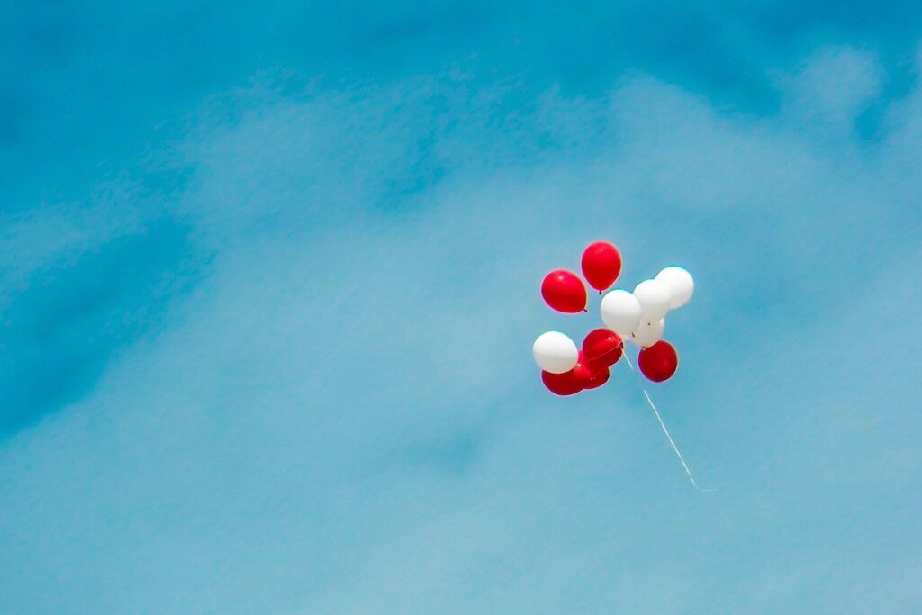 microplastics in air balloons