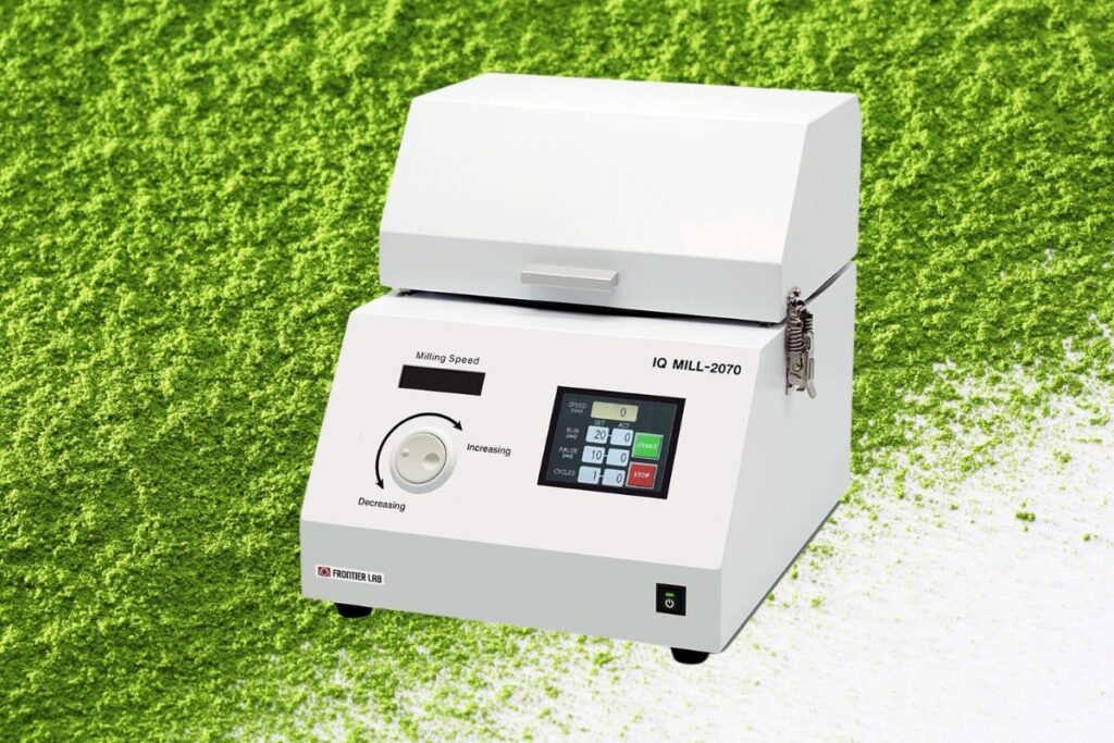 synthetic biopolymer grinding applications using IQ Mill-2070