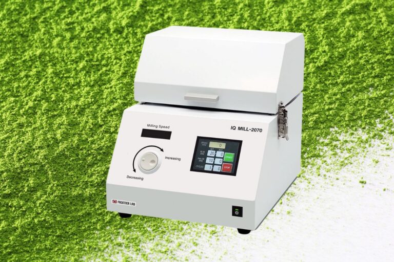 synthetic biopolymer grinding applications using IQ Mill-2070