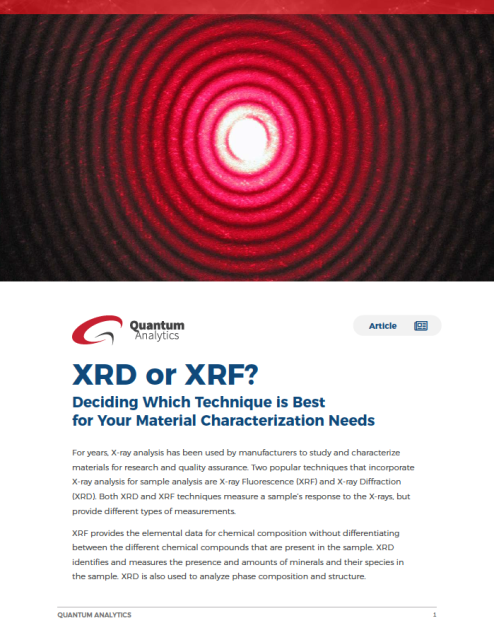 xrf xrd article